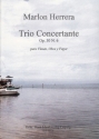 Trio concertante op.30,6 para flauta, oboe y fagot score and parts