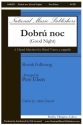 Dobru Noc (Good Night) SATB A Cappella Choral Score