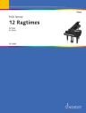 12 Ragtimes fr Klavier
