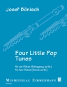 Four Little Pop Tunes fr 4 Flten (Schlagzeug ad lib.) Partitur und Stimmen