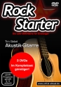 Tim Gebel, Rockstarter Vol. 1-3  Akustikgitarre, 3 DVDs Akustikgit. DVD
