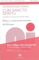 Cum Sancto Spiritu SATB divisi a cappella Choral Score