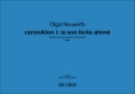 Coronation I: Io son ferito ahim  dished up for pecussion and sample  score
