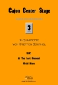 Brthel, Steffen , CAJON CENTER STAGE 3 (3 QUARTETTE)  Partitur und Einzelstimmen