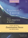 Teachers' Choice Exam Pieces 2023-24 Grades 6-7 Piano Book