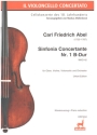 Sinfonia Concertante G-Dur Nr.1 fr Oboe, Violine, Violoncello und Orchester Klavierazuszug mit Solostimmen