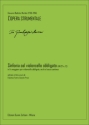 Sinfonia col violoncello obbligato (HH.27 n. 12) Cello, Strings and Basso Continuo Score