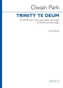 Trinity Te Deum SATB, Brass, Percussion, Organ or SATB and Organ Vocal Score