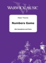 Numbers Game Alto Saxophone and Piano Book