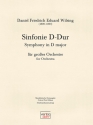 Sinfonie D-Dur fr groes Orchester Partitur (gebunden)