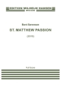 St. Matthew Passion Orchestra Score