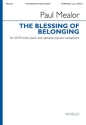 The Blessing of Belonging SATB and Piano, Opt. Saxophone Choral Score