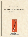 9 Short Sonatas and Chaconne Bass Clarinet Buch
