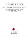 Just (After Song of Songs) for 3 singers SSA, viola, cello and percussion full score