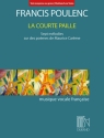 La Courte Paille (Medium/Low Voice) Medium/Low Voice and Piano Book