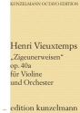 Zigeunerweisen d-Moll op.40a fr Violine und Orchester Partitur