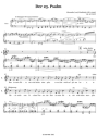 Der 23. Psalm  op.14 Chor und Orchester Chorpartitur