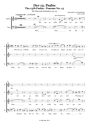 Der 13. Psalm op.24 Chor und Orchester Chorpartitur