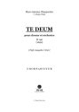 Te Deum H 146, tiefe Ausgabe H 146 Chor und Orchester Chorpartitur