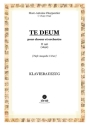 Te Deum H 146, tiefe Ausgabe H 146 Chor und Orchester Klavierauszug