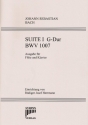 Suite G-Dur Nr.1 BWV1007 fr Flte und Klavier
