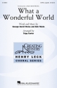 What a Wonderful World SATB A Cappella Choral Score