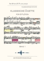 Klassische Duette Band 1 (+CD) fr 2 Flten  Spielpartitur