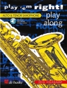 Play 'em Right! - Play Along Alto- or Tenor Saxophone Book & Audio-Online