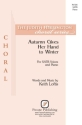 Autumn Gives Her Hand to Winter SATB Choral Score