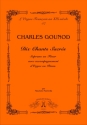 10 Chants sacrs pour soprano ou tnor et orgue ou piano