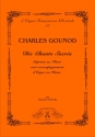 10 Chants sacrs pour soprano ou tnor et orgue ou piano