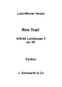 Rim Trail - Infinite Landscape 3 op.90 fr Orchester Studienpartitur in C