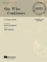 She Who Continues: A Song Cycle Soprano Voice and Piano Choral Score