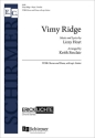 Vimy Ridge TTBB, Guitar and Piano Choral Score