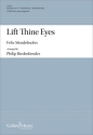 Lift Thine Eyes TTBB A Cappella Choral Score