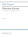 Tiburtina Corona SATB and Saxophone Quartet Score