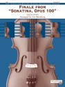 Finale Sonatina Op.100 (s/o score) String Orchestra