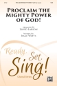 Proclaim the Mighty Power Of God SATB Mixed voices