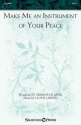 Make Me an Instrument of Your Peace SATB and Violin Choral Score