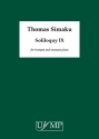 Soliloquy IX Trumpet in C and Piano Book