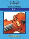 Ten Baroque Guitar Trios (score) Scores