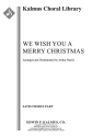 We Wish You a Merry Christmas SATB Mixed voices