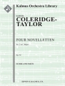 Four Novelletten, op.52, No.2 in C Major (s/o) for string orchestra score and parts