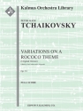 Variations on a Rococo Theme (f/o sc) Scores