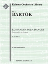 Romanian Folk Dances, Sz. 68/ Bb 76(f/o) Full Orchestra