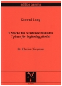 7 Stcke fr werdende Pianisten - Mittelstufe I und II fr Klavier