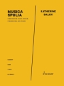 Musica Spolia Flte, Violine, Schlagzeug und Klavier Partitur und Stimmen
