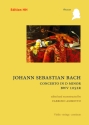 Concerto in D minor, BWV1052R violin, strings & continuo Full score and solo part