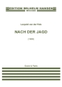Nach der Jagd, Op. 1 Cello and Piano Score