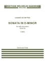 Sonata in D-minor for cello and piano Op. 5a Cello and Piano Set